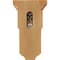 Ekena Millwork 3 1/2"W x 3 3/4"D x 6"H Mini Reyes Wood Corbel, Red Oak CORW03X03X06RYRO - alternate 3